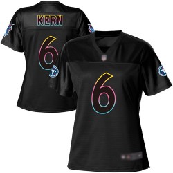 Game Women's Brett Kern Black Jersey - #6 Football Tennessee Titans Fashion