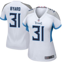 Game Women's Kevin Byard White Road Jersey - #31 Football Tennessee Titans