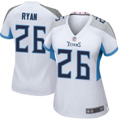 Game Women's Logan Ryan White Road Jersey - #26 Football Tennessee Titans