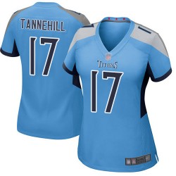 Game Women's Ryan Tannehill Light Blue Alternate Jersey - #17 Football Tennessee Titans