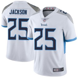 Limited Men's Adoree' Jackson White Road Jersey - #25 Football Tennessee Titans Vapor Untouchable