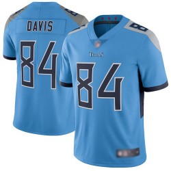 Limited Men's Corey Davis Light Blue Alternate Jersey - #84 Football Tennessee Titans Vapor Untouchable