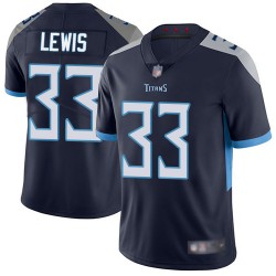 Limited Men's Dion Lewis Navy Blue Home Jersey - #33 Football Tennessee Titans Vapor Untouchable