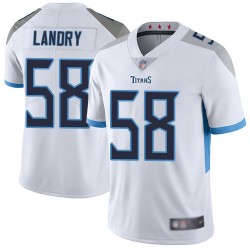 Limited Men's Harold Landry White Road Jersey - #58 Football Tennessee Titans Vapor Untouchable