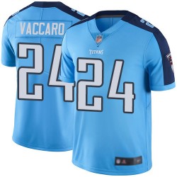 Limited Men's Kenny Vaccaro Light Blue Jersey - #24 Football Tennessee Titans Rush Vapor Untouchable
