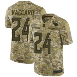 Limited Men's Kenny Vaccaro Camo Jersey - #24 Football Tennessee Titans 2018 Salute to Service