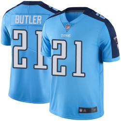 Limited Men's Malcolm Butler Blue Jersey - #21 Football Tennessee Titans  Rush Drift Fashion Size 40/M