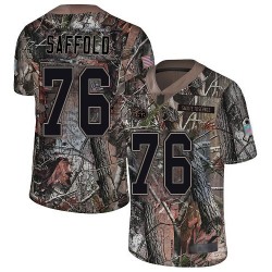 Limited Men's Rodger Saffold Camo Jersey - #76 Football Tennessee Titans Rush Realtree