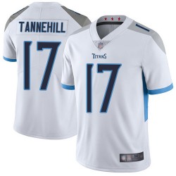 Limited Men's Ryan Tannehill White Road Jersey - #17 Football Tennessee Titans Vapor Untouchable