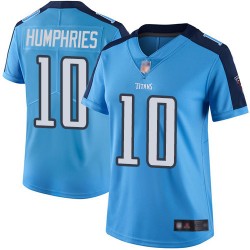 Limited Women's Adam Humphries Light Blue Jersey - #10 Football Tennessee Titans Rush Vapor Untouchable