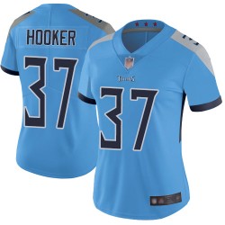 Limited Women's Amani Hooker Light Blue Alternate Jersey - #37 Football Tennessee Titans Vapor Untouchable
