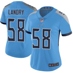 Limited Women's Harold Landry Light Blue Alternate Jersey - #58 Football Tennessee Titans Vapor Untouchable
