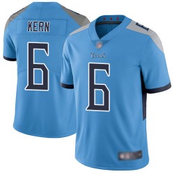 Limited Youth Brett Kern Light Blue Alternate Jersey - #6 Football Tennessee Titans Vapor Untouchable