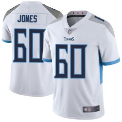 Limited Youth Ben Jones White Road Jersey - #60 Football Tennessee Titans Vapor Untouchable