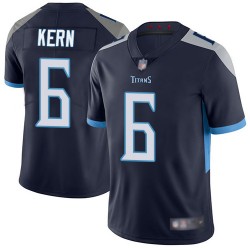 Limited Youth Brett Kern Navy Blue Home Jersey - #6 Football Tennessee Titans Vapor Untouchable