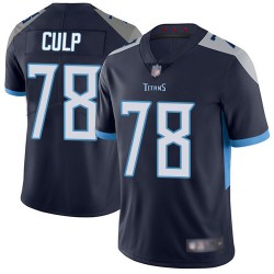 Limited Youth Curley Culp Navy Blue Home Jersey - #78 Football Tennessee Titans Vapor Untouchable