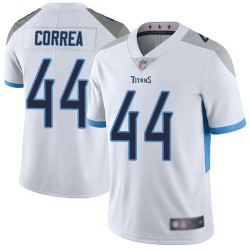 Limited Youth Kamalei Correa White Road Jersey - #44 Football Tennessee Titans Vapor Untouchable