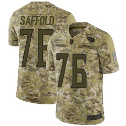 Limited Youth Rodger Saffold Camo Jersey - #76 Football Tennessee Titans 2018 Salute to Service