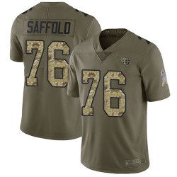 Limited Youth Rodger Saffold Olive/Camo Jersey - #76 Football Tennessee Titans 2017 Salute to Service