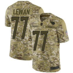 Limited Youth Taylor Lewan Camo Jersey - #77 Football Tennessee Titans 2018 Salute to Service