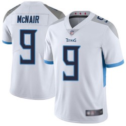 Limited Youth Steve McNair White Road Jersey - #9 Football Tennessee Titans Vapor Untouchable