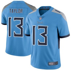 Limited Youth Taywan Taylor Light Blue Alternate Jersey - #13 Football Tennessee Titans Vapor Untouchable