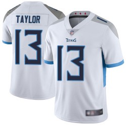 Limited Youth Taywan Taylor White Road Jersey - #13 Football Tennessee Titans Vapor Untouchable