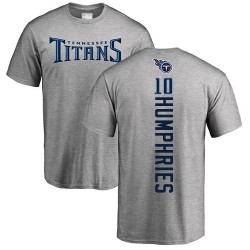 Adam Humphries Ash Backer - #10 Football Tennessee Titans T-Shirt