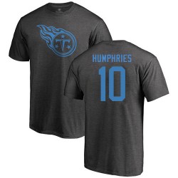 Adam Humphries Ash One Color - #10 Football Tennessee Titans T-Shirt