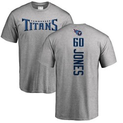 Ben Jones Ash Backer - #60 Football Tennessee Titans T-Shirt
