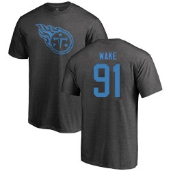 Cameron Wake Ash One Color - #91 Football Tennessee Titans T-Shirt