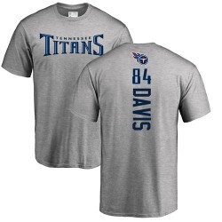 Corey Davis Ash Backer - #84 Football Tennessee Titans T-Shirt