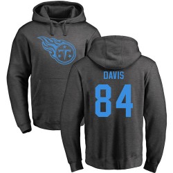 Corey Davis Ash One Color - #84 Football Tennessee Titans Pullover Hoodie