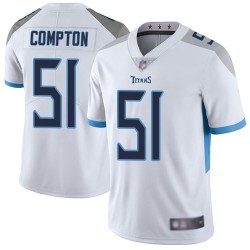 Limited Youth Taywan Taylor White Road Jersey - #13 Football Tennessee Titans 100th Season Vapor Untouchable