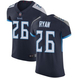 Elite Men's Logan Ryan Navy Blue Home Jersey - #26 Football Tennessee Titans Vapor Untouchable