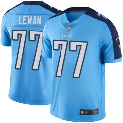 Elite Men's Taylor Lewan Light Blue Jersey - #77 Football Tennessee Titans Rush Vapor Untouchable