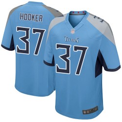 Game Men's Amani Hooker Light Blue Alternate Jersey - #37 Football Tennessee Titans