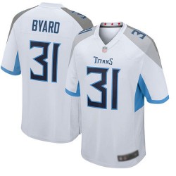 Game Men's Kevin Byard White Road Jersey - #31 Football Tennessee Titans