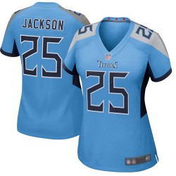 Game Women's Adoree' Jackson Light Blue Alternate Jersey - #25 Football Tennessee Titans