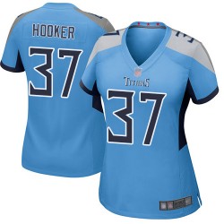 Game Women's Amani Hooker Light Blue Alternate Jersey - #37 Football Tennessee Titans